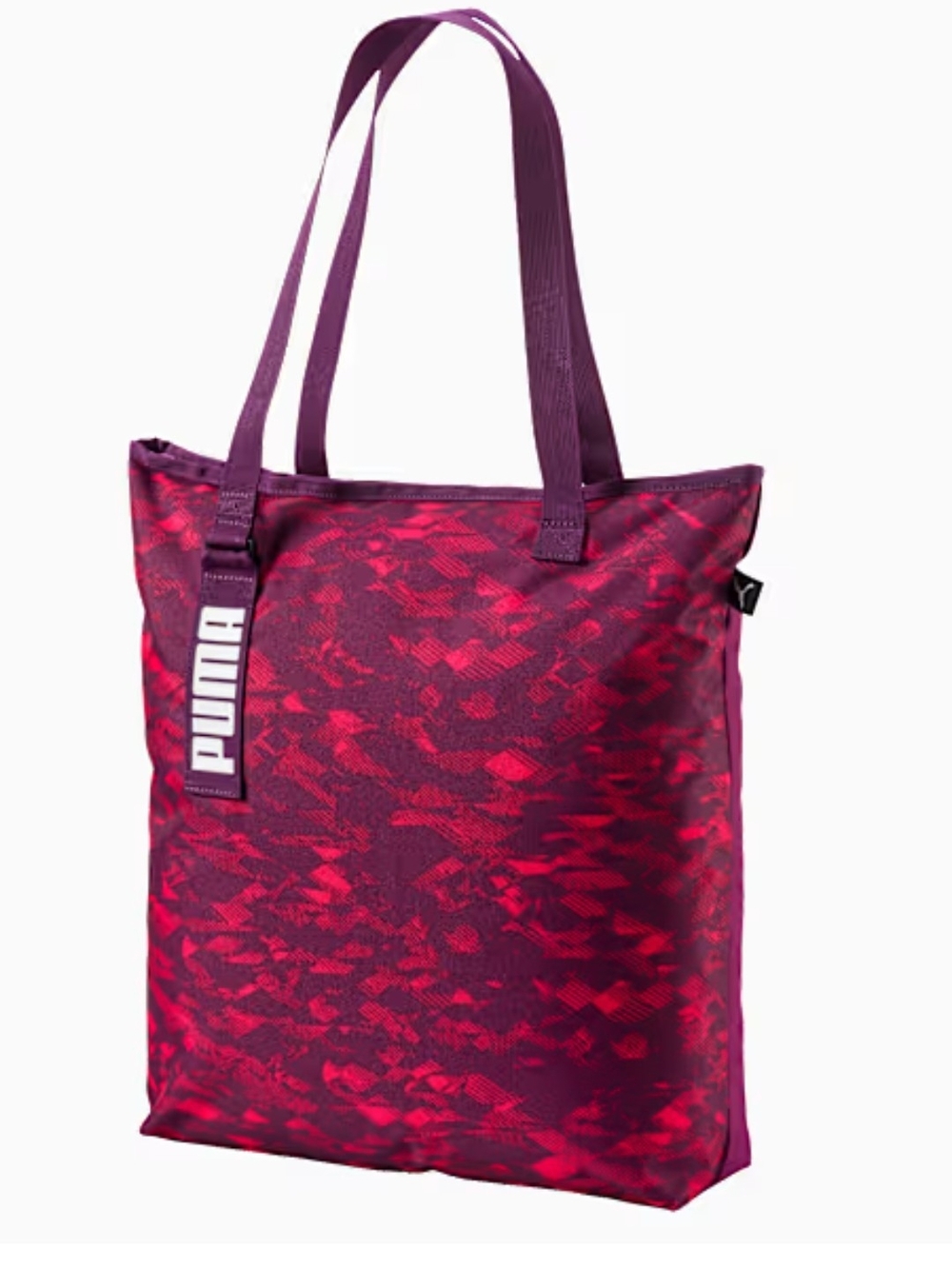 PUMA Core Active Shopper Tote Purple and Magenta